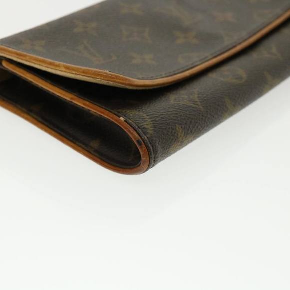 LOUIS VUITTON Monogram Pochette Twin GM Shoulder Bag M51852 LV Auth am3387 - Picture 9 of 16